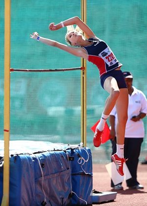 High-jumper Morita Botha is one of the athletes who will be taking the Madibaz to new heights during the first round of the FNB Varsity Athletics series at the NMMU Stadium in Port Elizabeth on March 21. Photo: Richard Huggard